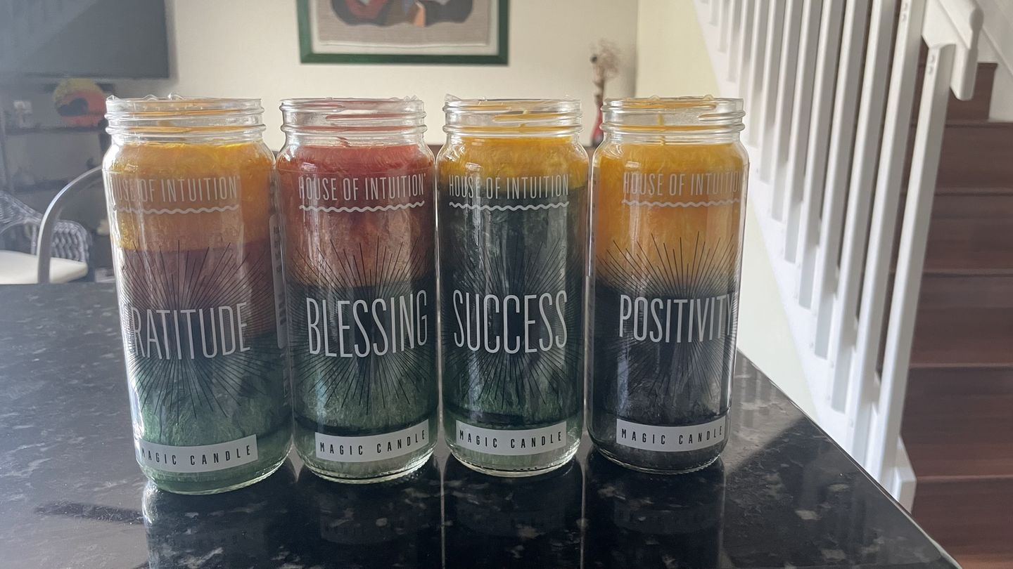 Customer photo review of Success Magic Candle