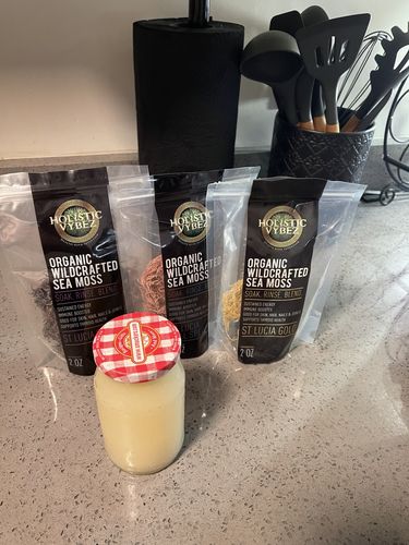 Customer photo review of Raw Sea Moss Bundle
