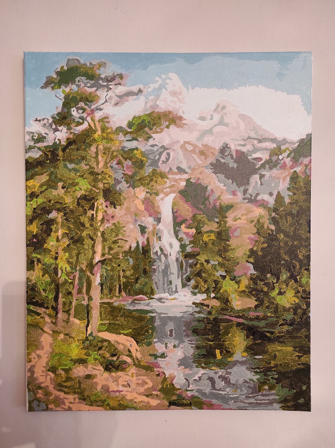 Customer photo review of Malen nach Zahlen - DEIN EIGENES FOTO