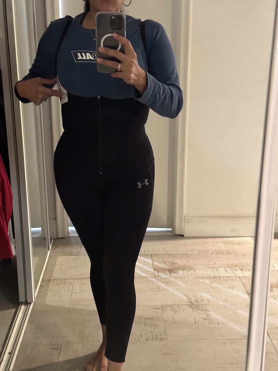 Customer photo review of Sculpting Bodysuit with Thong NS018