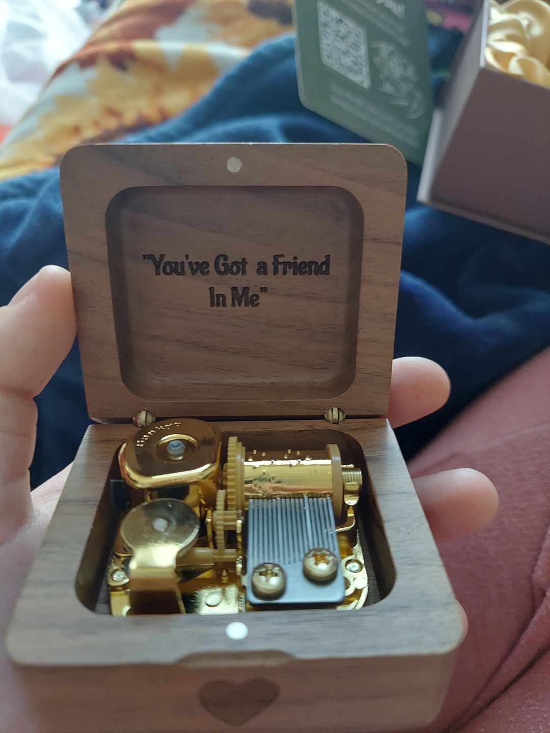 Customer photo review of Bruna - Small Music Box without Stopper