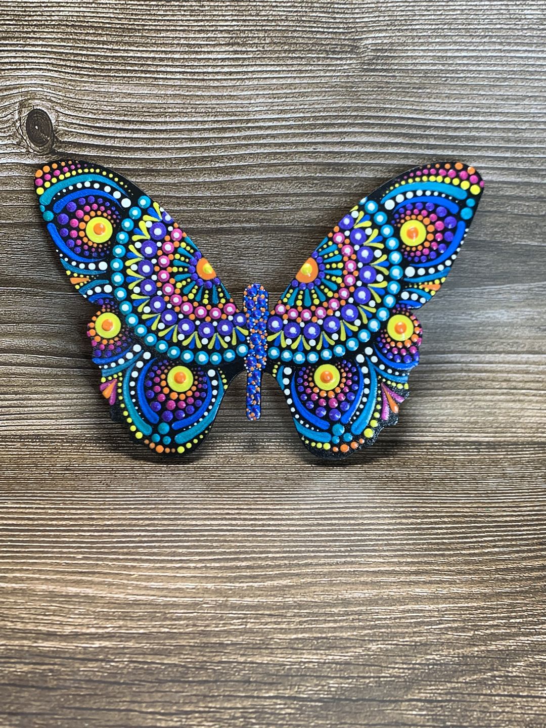 Customer photo review of Unfinished Wood Butterfly Shape - Insect - Animal - Wildlife - Craft - up to 24" DIY
