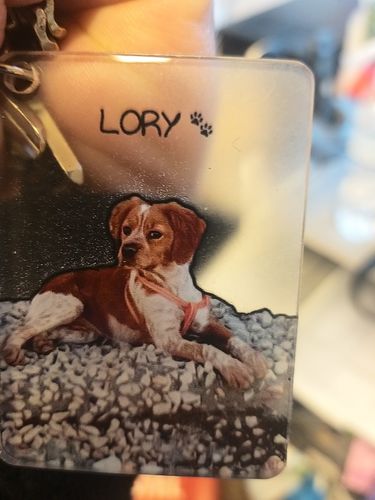 Customer photo review of Μπρελόκ με το Δικό σας Κατοικίδιο