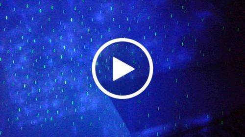Customer photo review of Proyector Inteligente Galaxia con Altavoz y Música