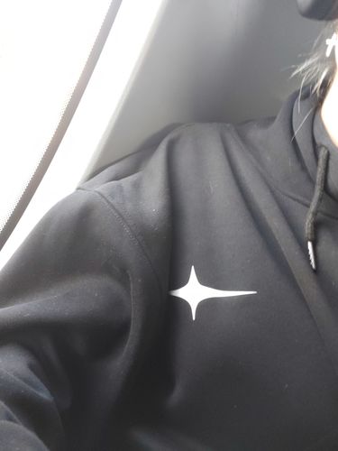 Customer photo review of Ateez 2023 Break The Wall Europe World Tour Hoodie