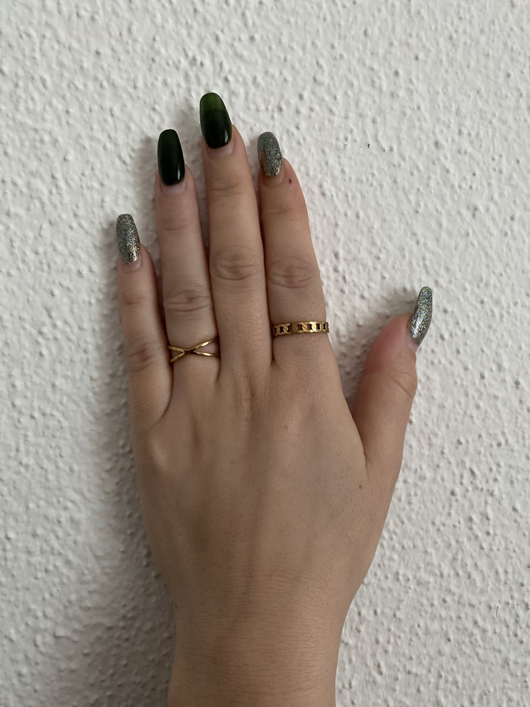 Customer photo review of Chain Ring | 18K vergoldet