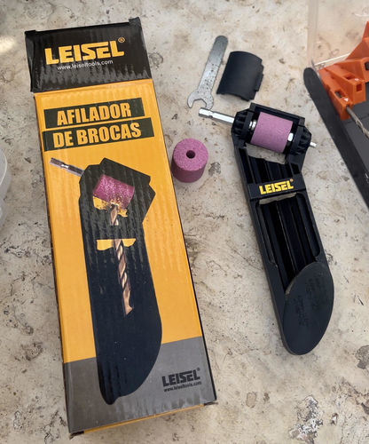 Customer photo review of Afilador de Brocas con Repuesto Leisel