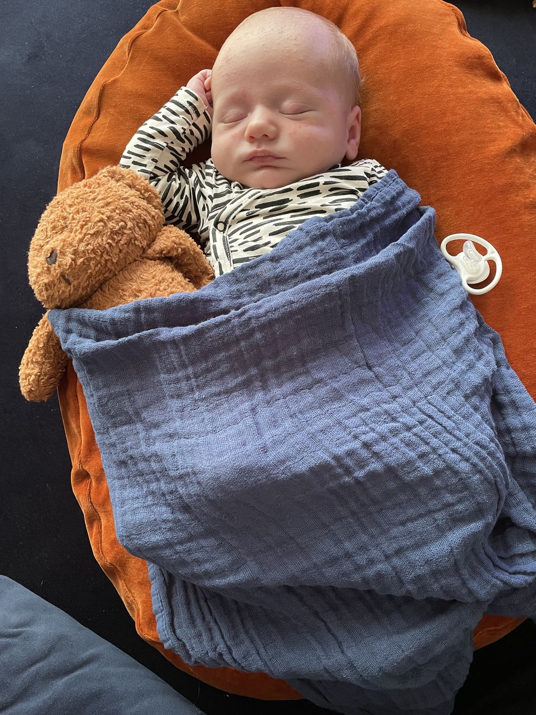 Customer photo review of Relax hoes voor voedingskussen velours | Koper