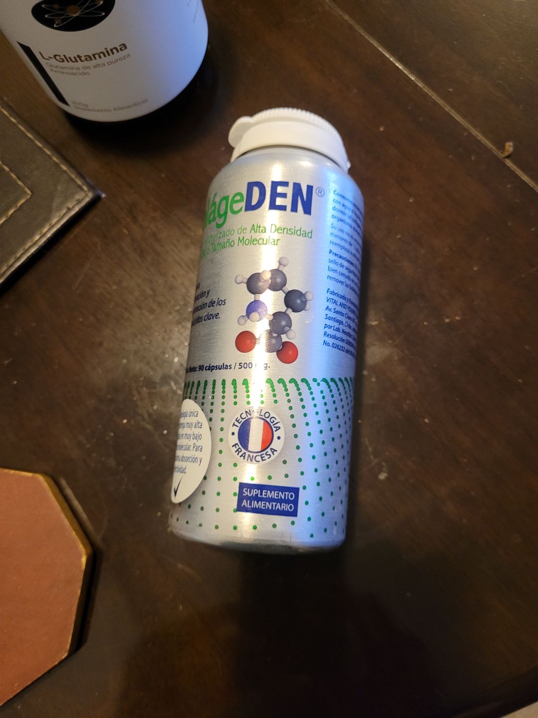 Customer photo review of ColágeDEN 500 mg-90 cáps