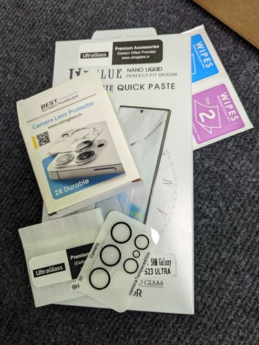 Customer photo review of UltraGlass Screen Protector for Samsung Galaxy