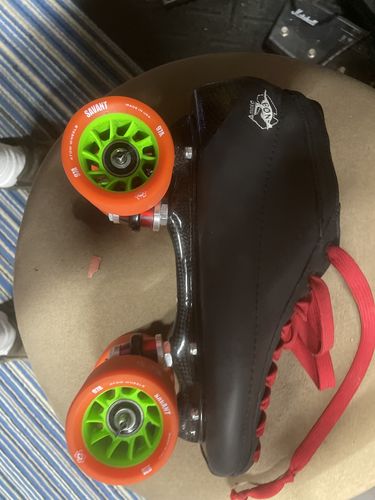 Customer photo review of Racer Carbon Speed Skate Boots