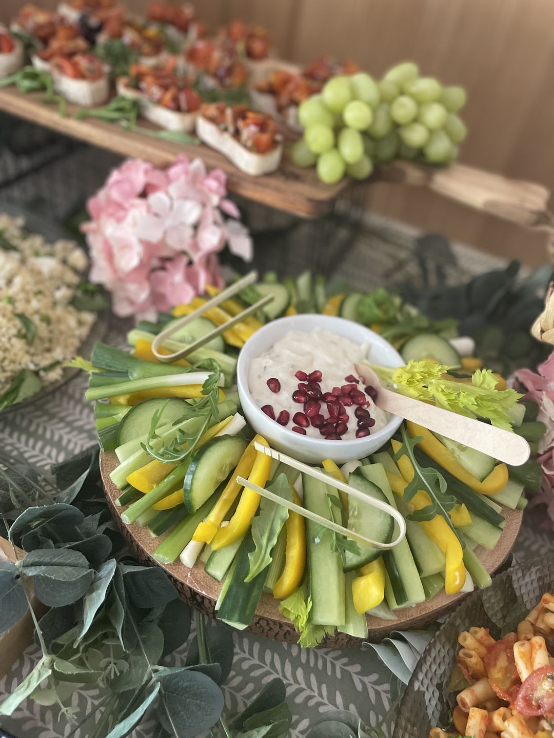 Customer photo review of Green Bamboo Natural Wooden Tongs | Compostable Disposable