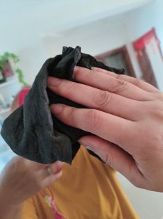 Customer photo review of Magic cloth - magisches Reinigungstuch