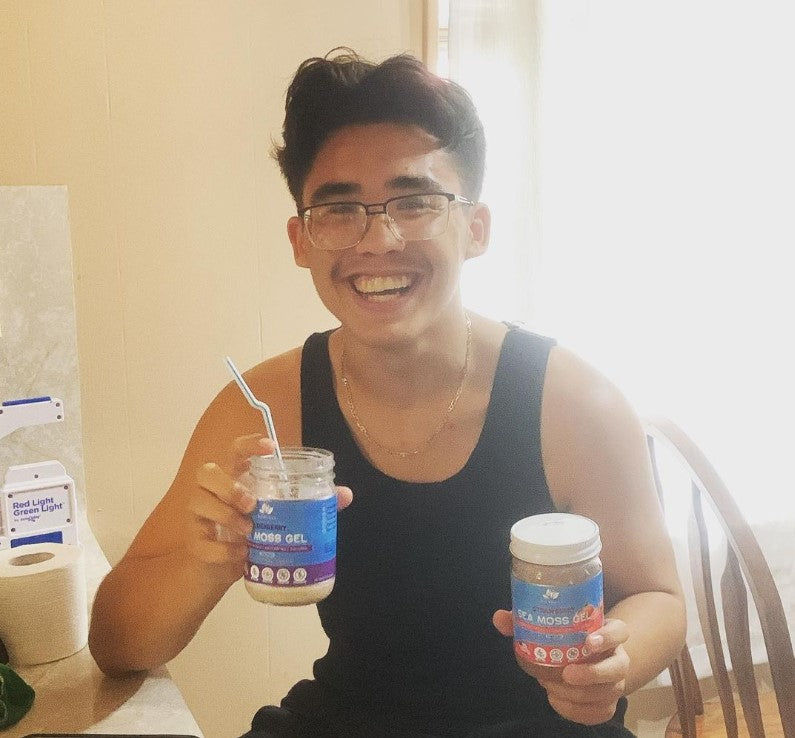 Customer photo review of Sea Moss Gel