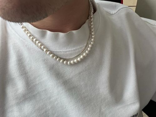 Customer photo review of Mini Cuban Link - Silver