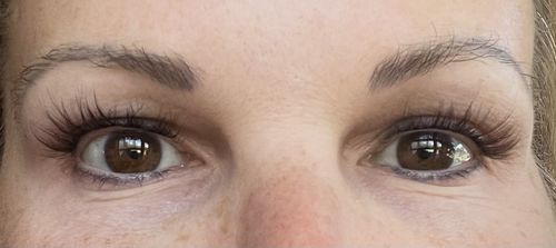 Customer photo review of Stardust™ Chocolate Gossamer® Lashes