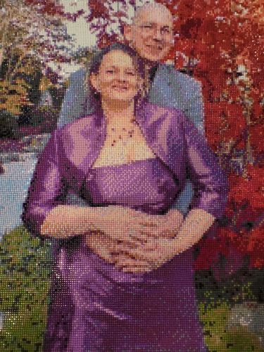 Customer photo review of Diamond Painting Eigenes Foto