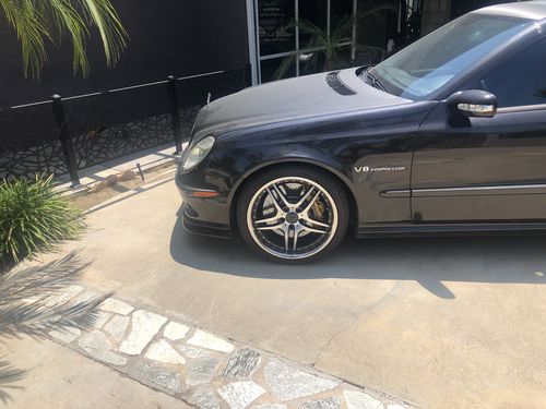 Customer photo review of 2003-2006 Mercedes-Benz E55 (RWD) 4 Wheel Air Suspension Conversion Kit With Light Fix Module (ME14FM)