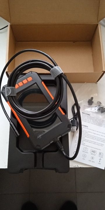 Customer photo review of Webvision Endoskop Kamera - HD 4MP Einzellinse - 4,3" Zoll Bildschirm - 5-10M - Inspektionskamera - Wasserdicht - IP67