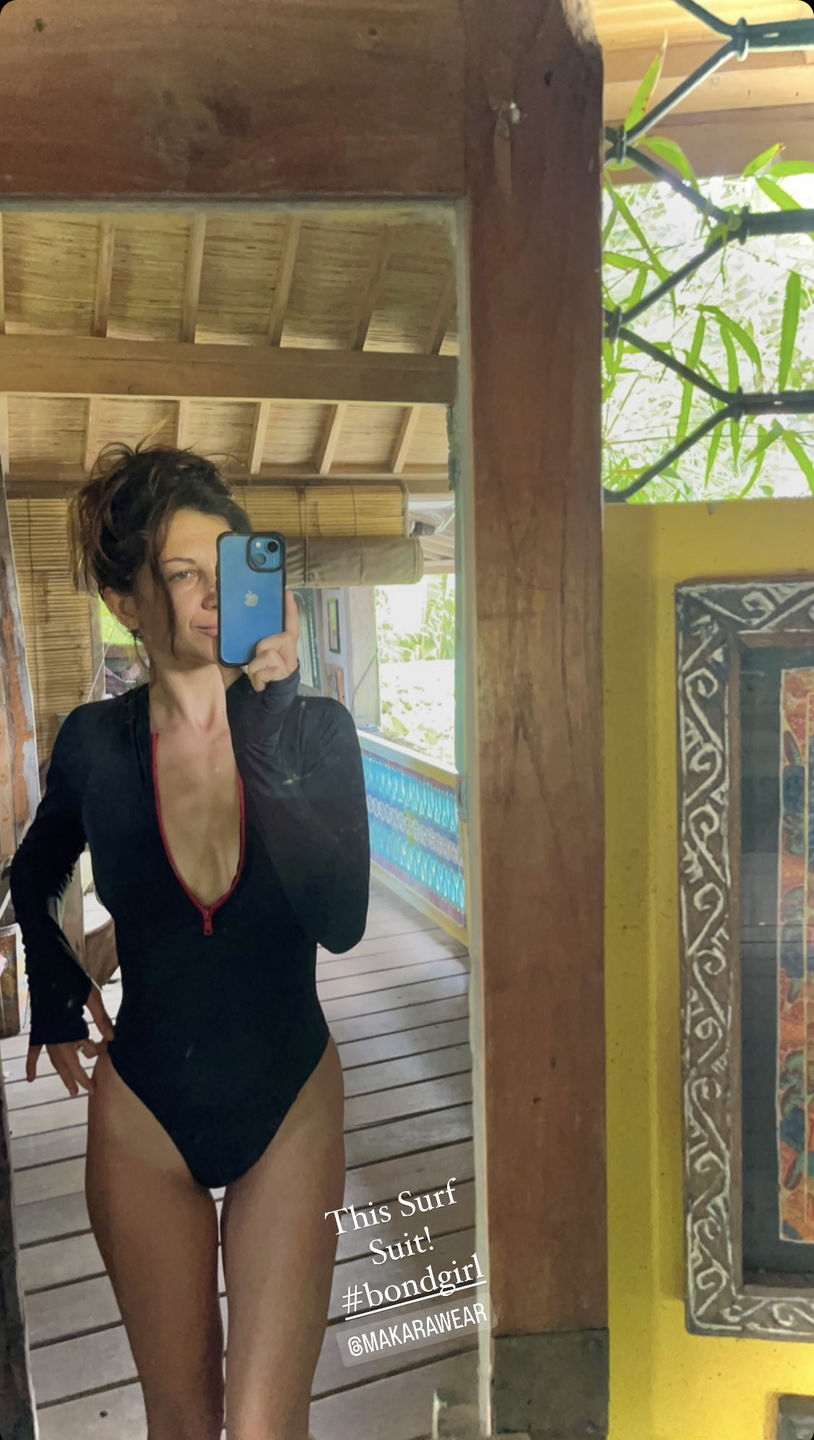 Customer photo review of Syla Long Sleeve Swiwmwear