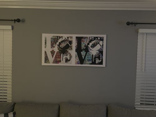 Customer photo review of Love Graffiti