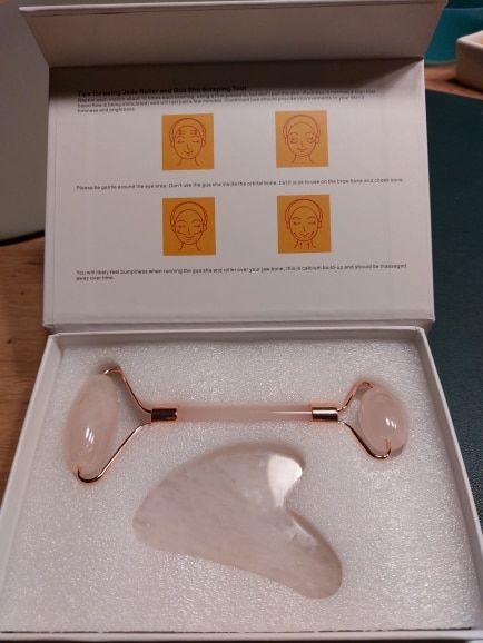 Customer photo review of Rouleau Quartz Rose - Apaisant & Anti-Rides