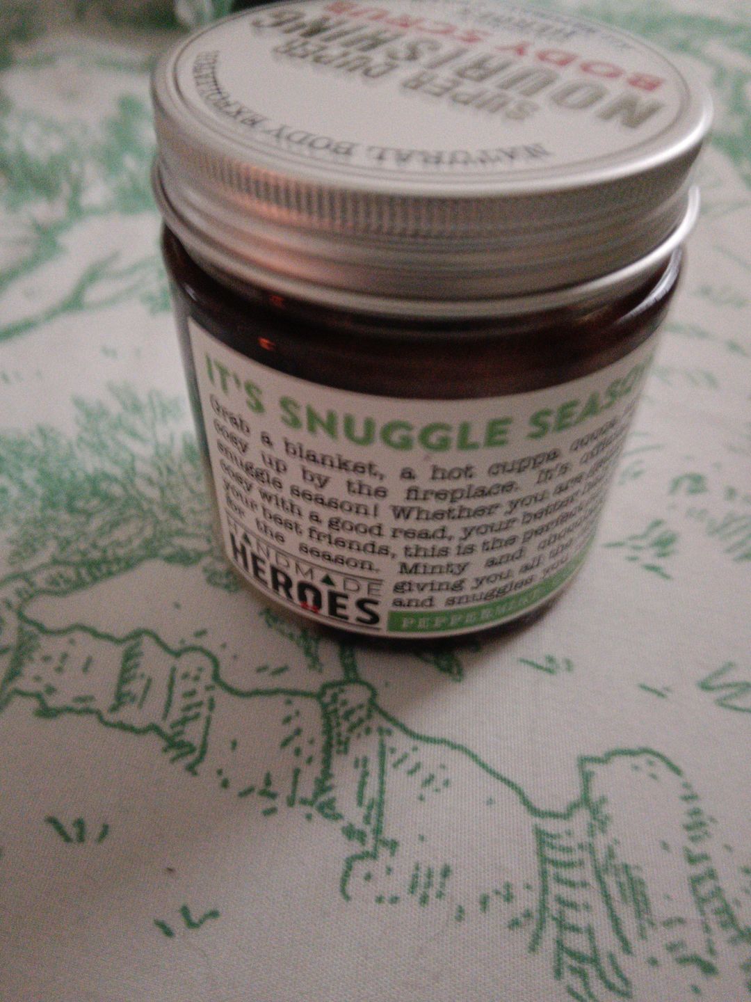 Customer photo review of 🎄Festive Limited Edition Body Scrub - Peppermint Cocoa ‎‍🎄