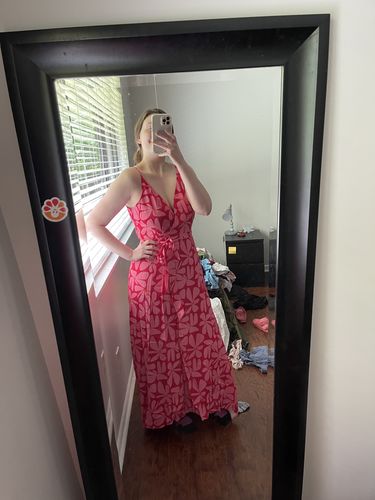 Customer photo review of leah dress