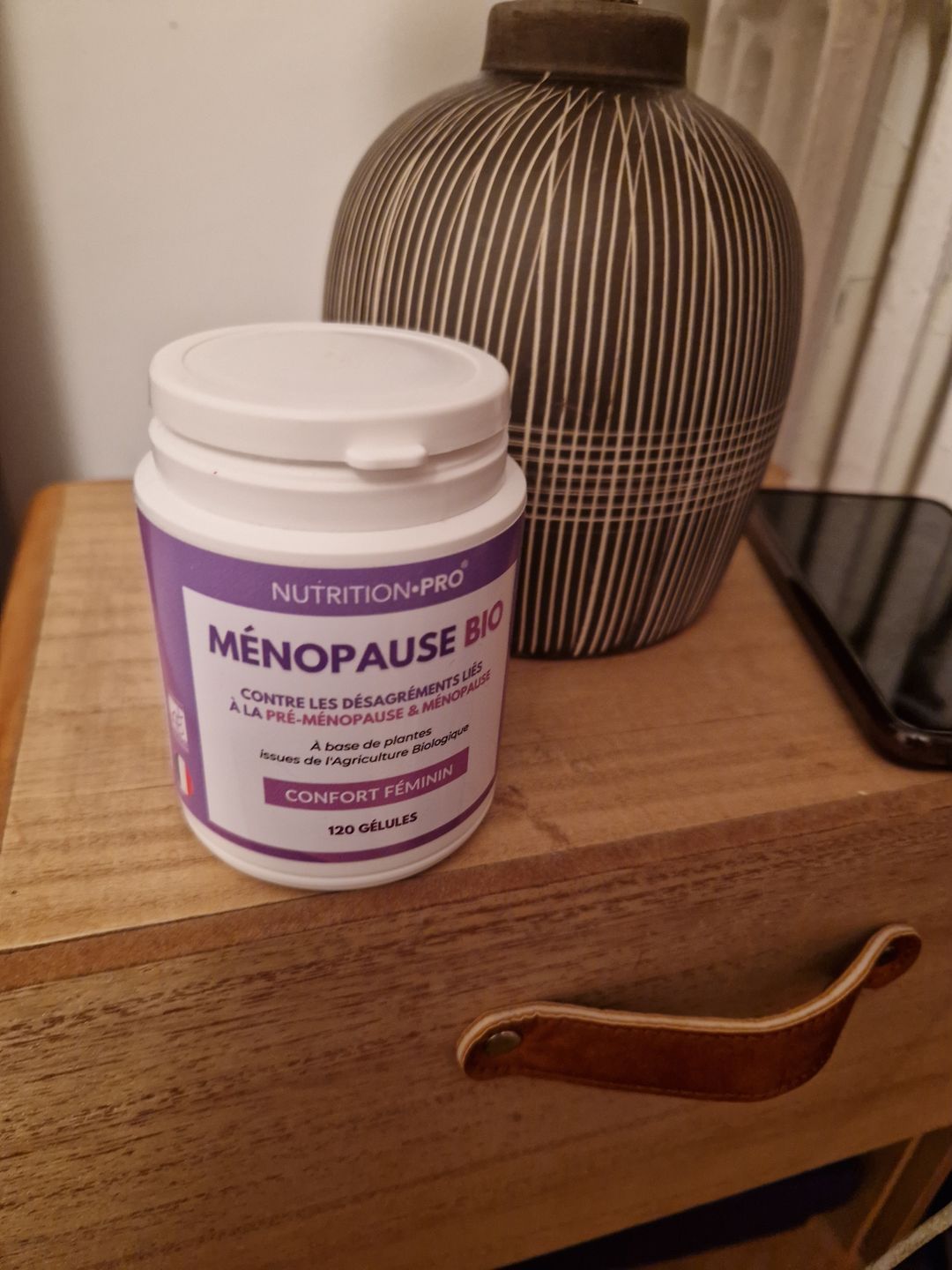 Customer photo review of MÉNOPAUSE BIO - 120 GÉLULES