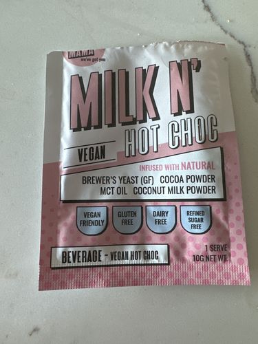 Customer photo review of Milk'N Hot Chocolate