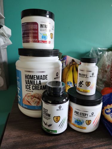 Customer photo review of Protein Blend