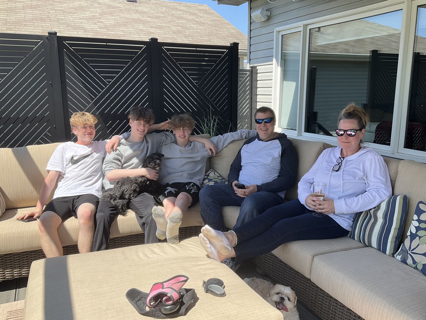 Customer photo review of Privacy Screen (Hexx)