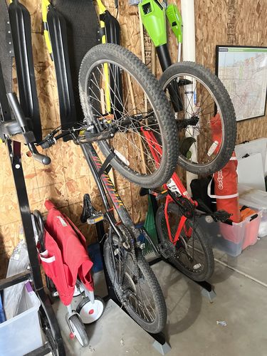 Customer photo review of 2 Bike Nook Units + 1 FREE Connector (Offer)