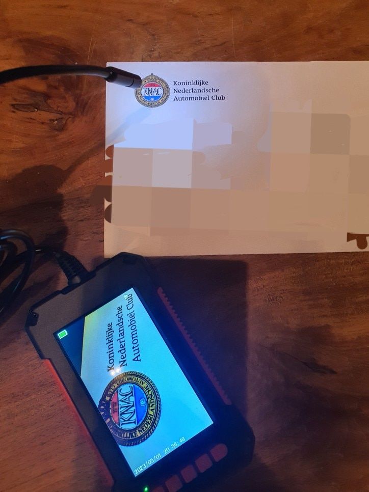 Customer photo review of Webvision Endoskop Kamera - HD 4MP Einzellinse - 4,3" Zoll Bildschirm - 5-10M - Inspektionskamera - Wasserdicht - IP67