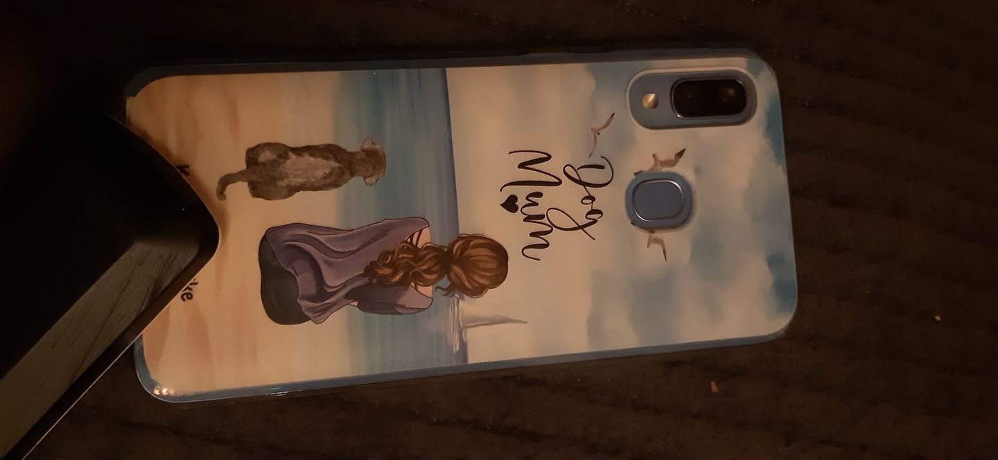 Customer photo review of Onderweg met huisdier - Gepersonaliseerd Telefoonhoesje