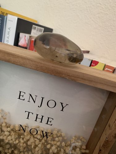 Customer photo review of Super Smoky Quartz Pebbles