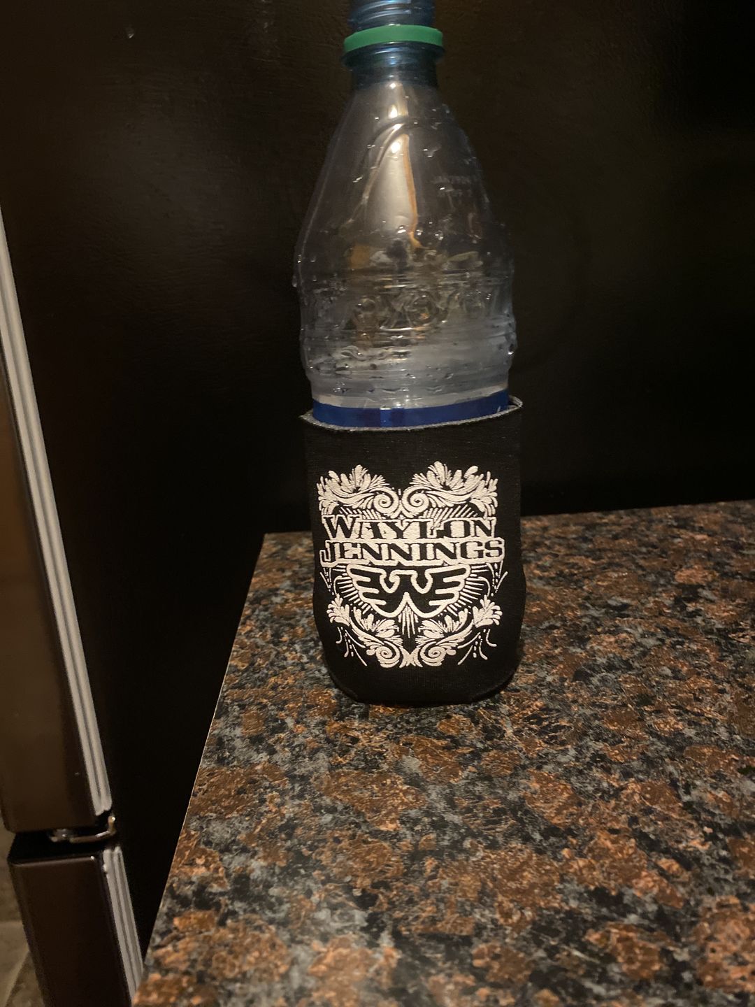Customer photo review of Waylon Jennings Flying W Collapsible Koozie