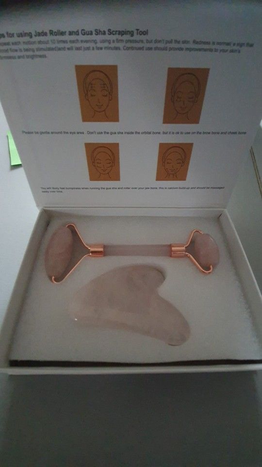Customer photo review of Rouleau Quartz Rose - Apaisant & Anti-Rides