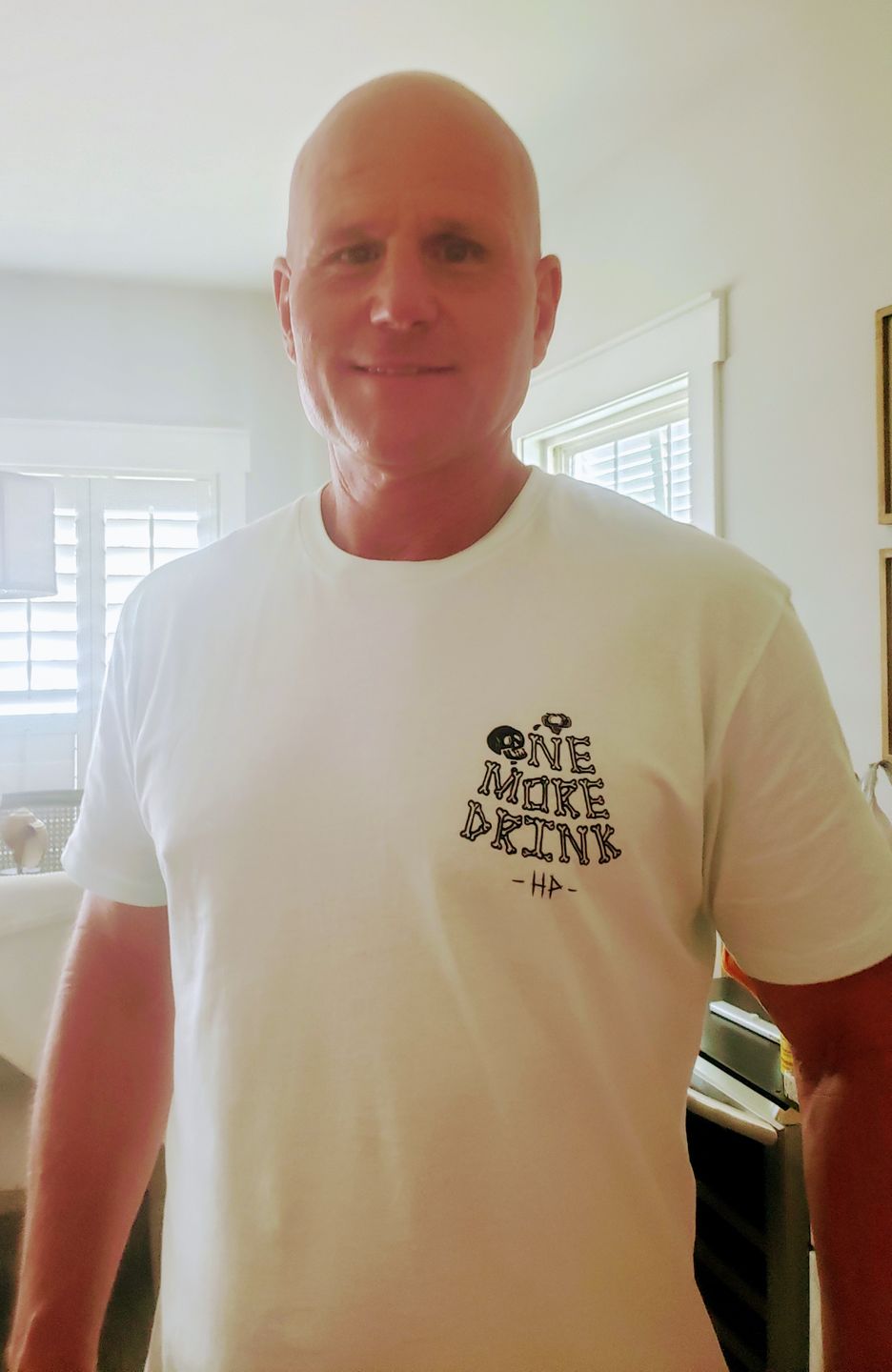 Customer photo review of One More Drink Tee