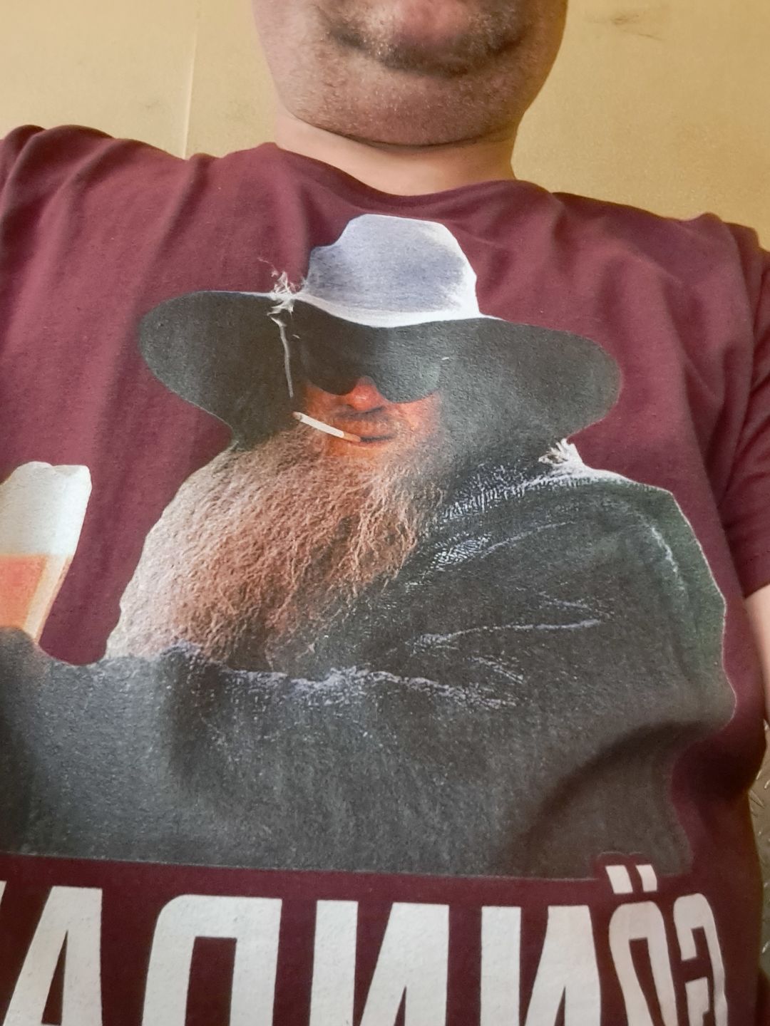 Customer photo review of Dein Bier exen du musst - Herren Shirt