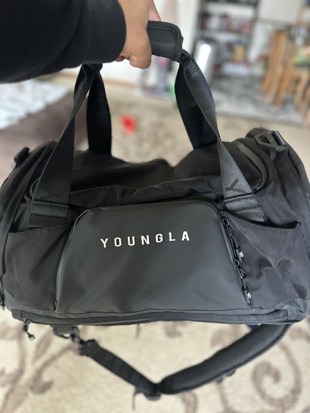 Customer photo review of 741 Hybrid Duffle Backpacks