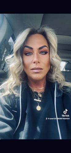 Customer photo review of herringbone + st. christopher layering set