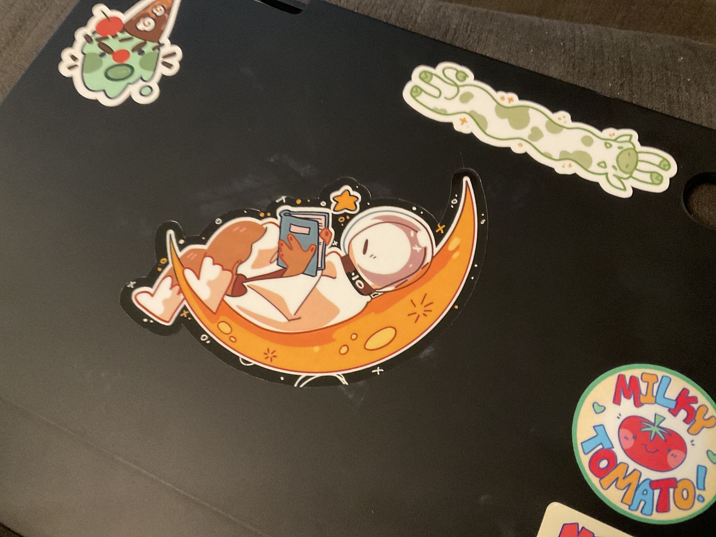 Customer photo review of Cute Space Ghost Stickers! : V5