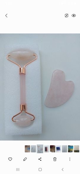 Customer photo review of Rouleau Quartz Rose - Apaisant & Anti-Rides