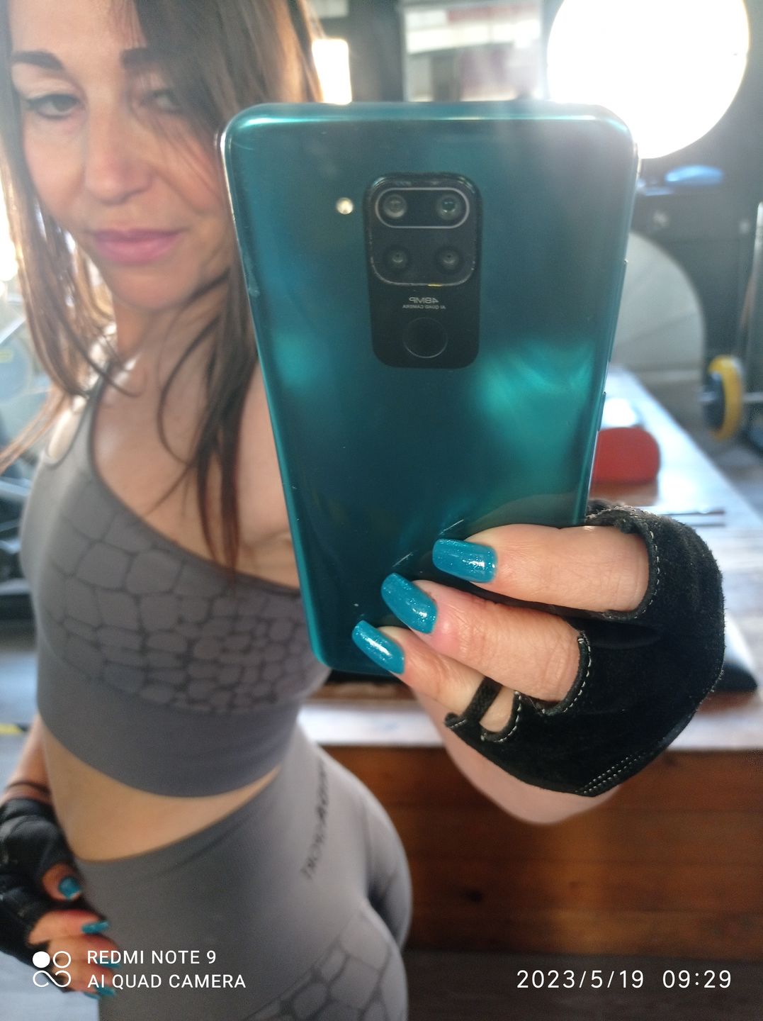 Customer photo review of Top Monospalla Grigio Ira Coccodrillo