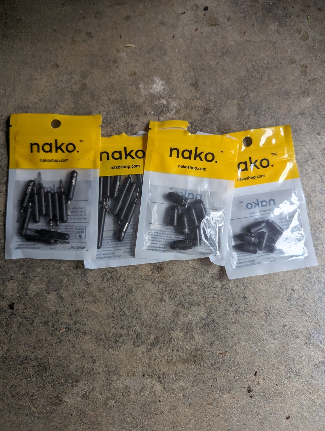 Customer photo review of 97% Purity Tungsten Barrel Weights | Carolina Weights | Bulk Pack