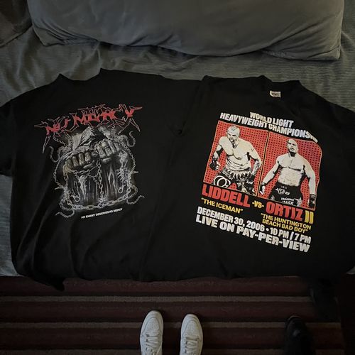 Customer photo review of MYSTERY TEE