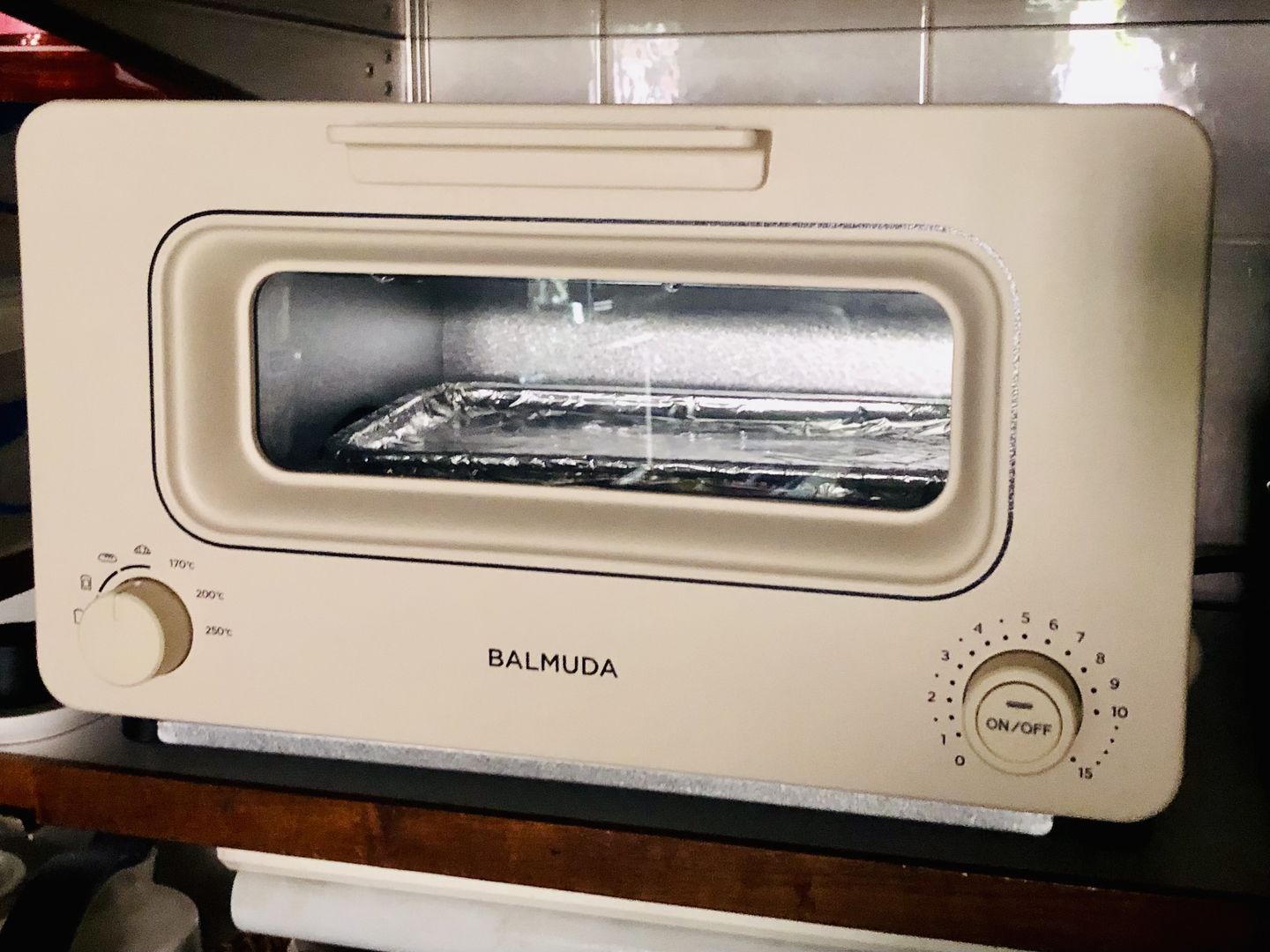 Customer photo review of BALMUDA The Toaster 蒸氣吐司焗爐（第三代） - 奶茶色