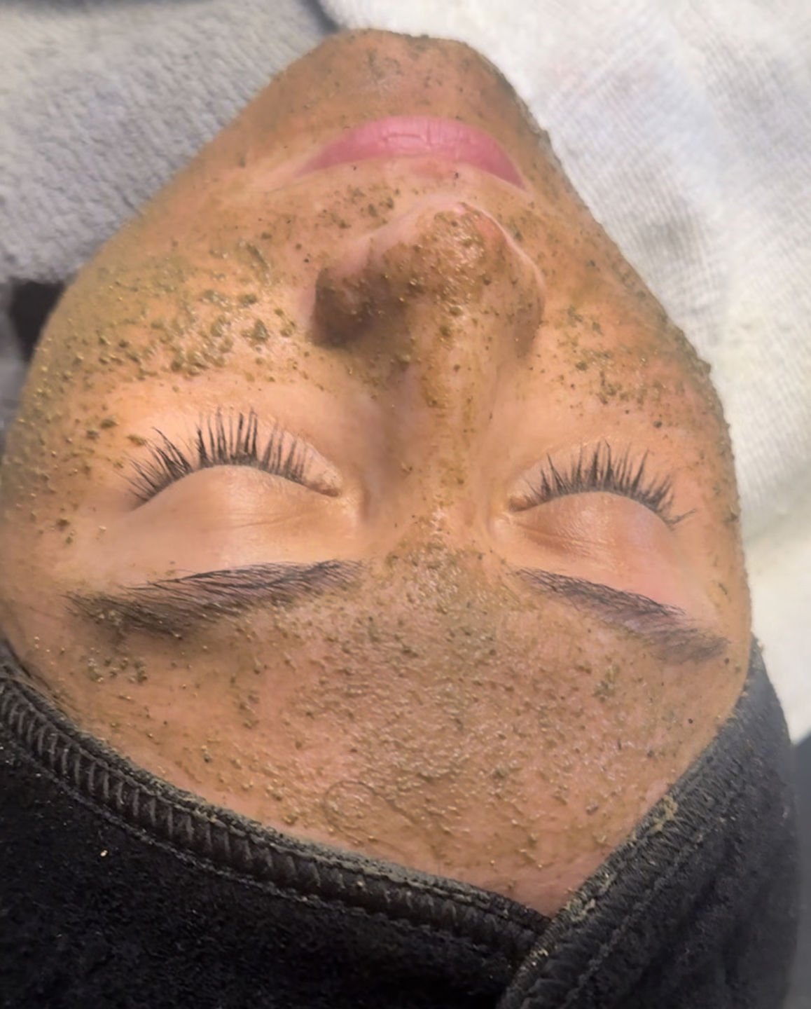 Customer photo review of Zena 100% Organic Algae Peel