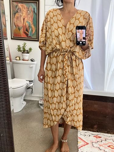 Customer photo review of Clementine Fleur Kimono